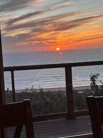 Our daily sunset off the balcony!!
