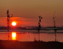 Sunrise from the Patio.