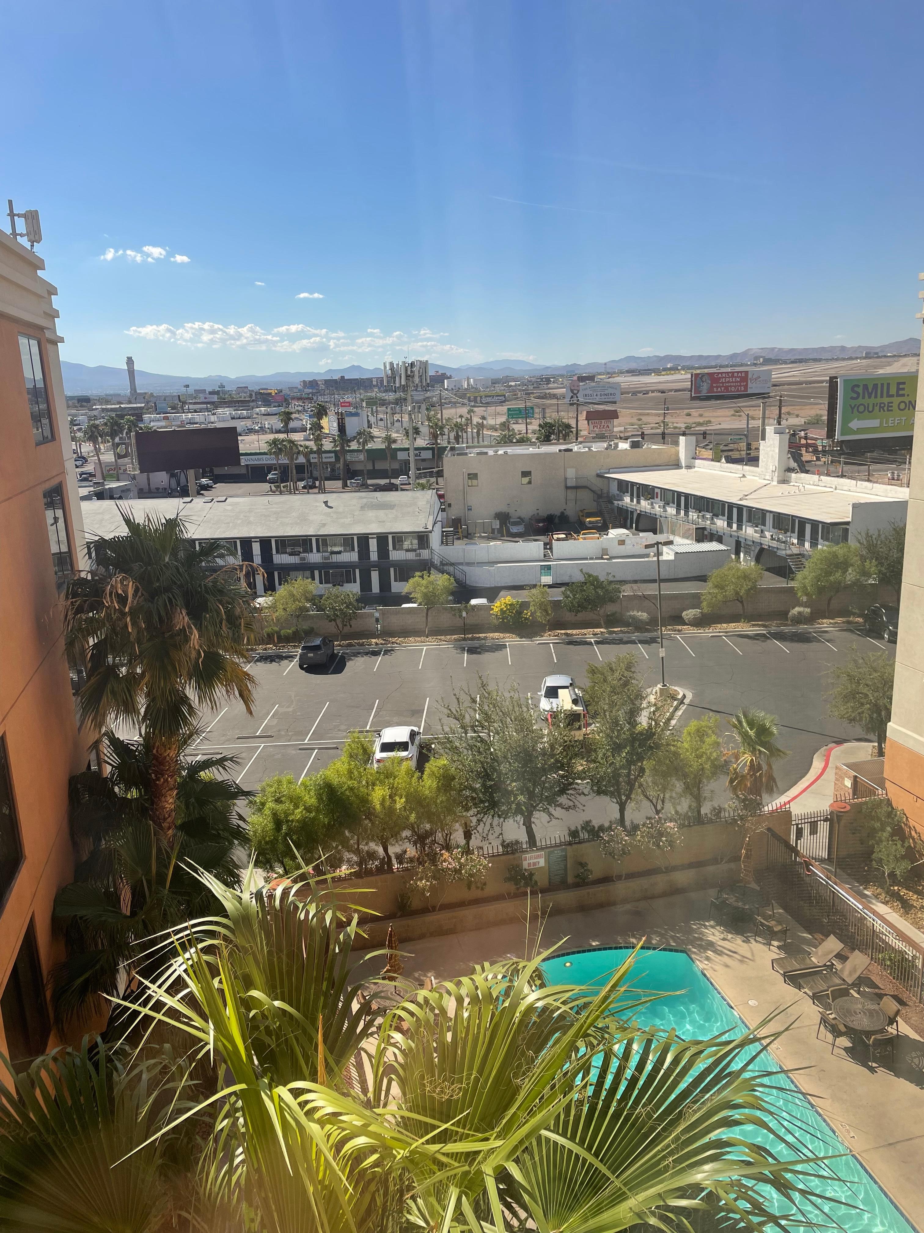 部屋から見える風景