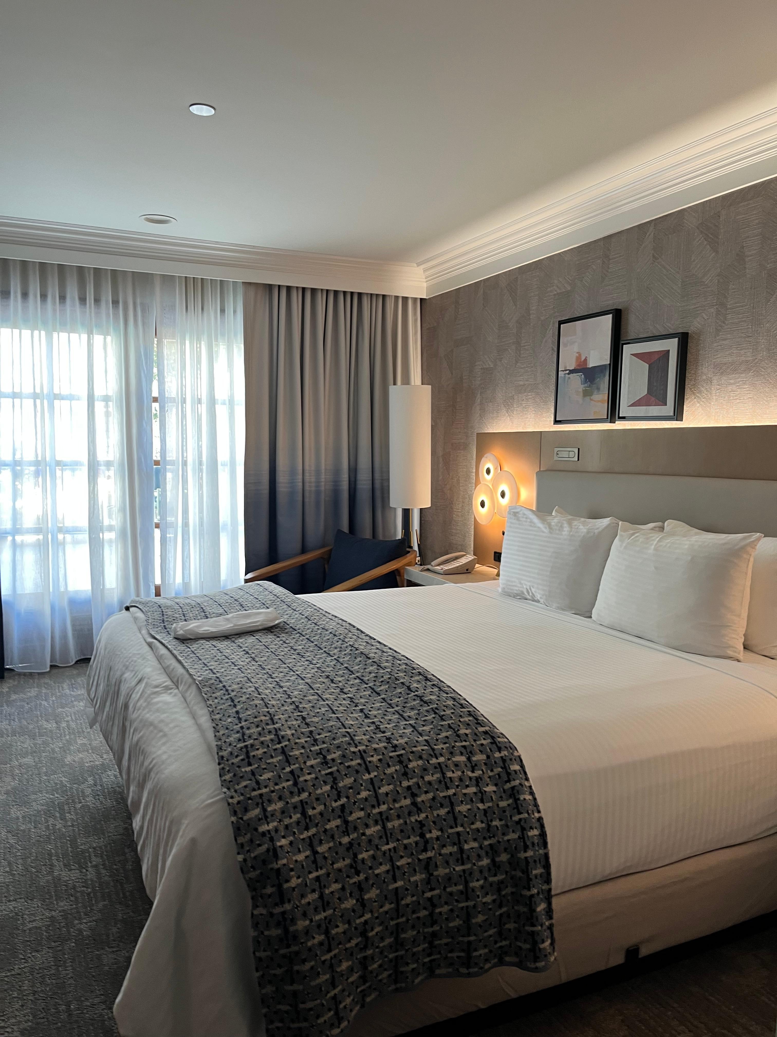 Room with king-sized bed