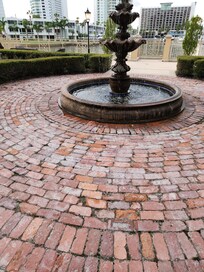 Look a the condition of the Pavers... Very poorly maintained