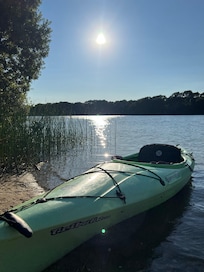 Long Pond, 250 yards from the house