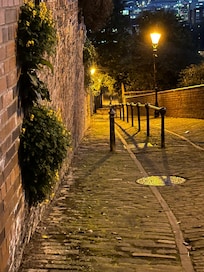 Motherby Hill - path accessible from back of B&B that connects the top and bottom of Lincoln