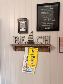 Parking pass and house rules