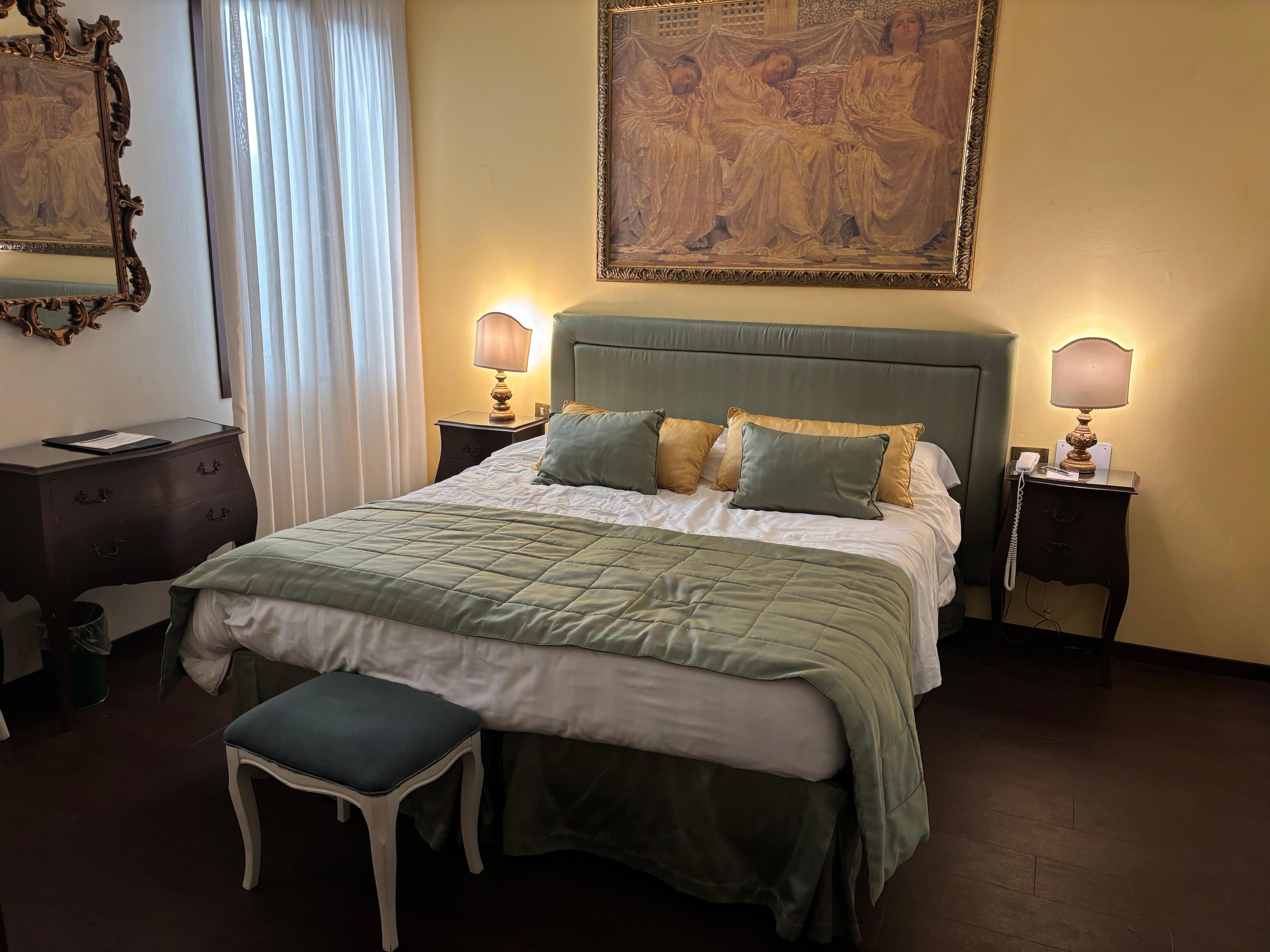 The room