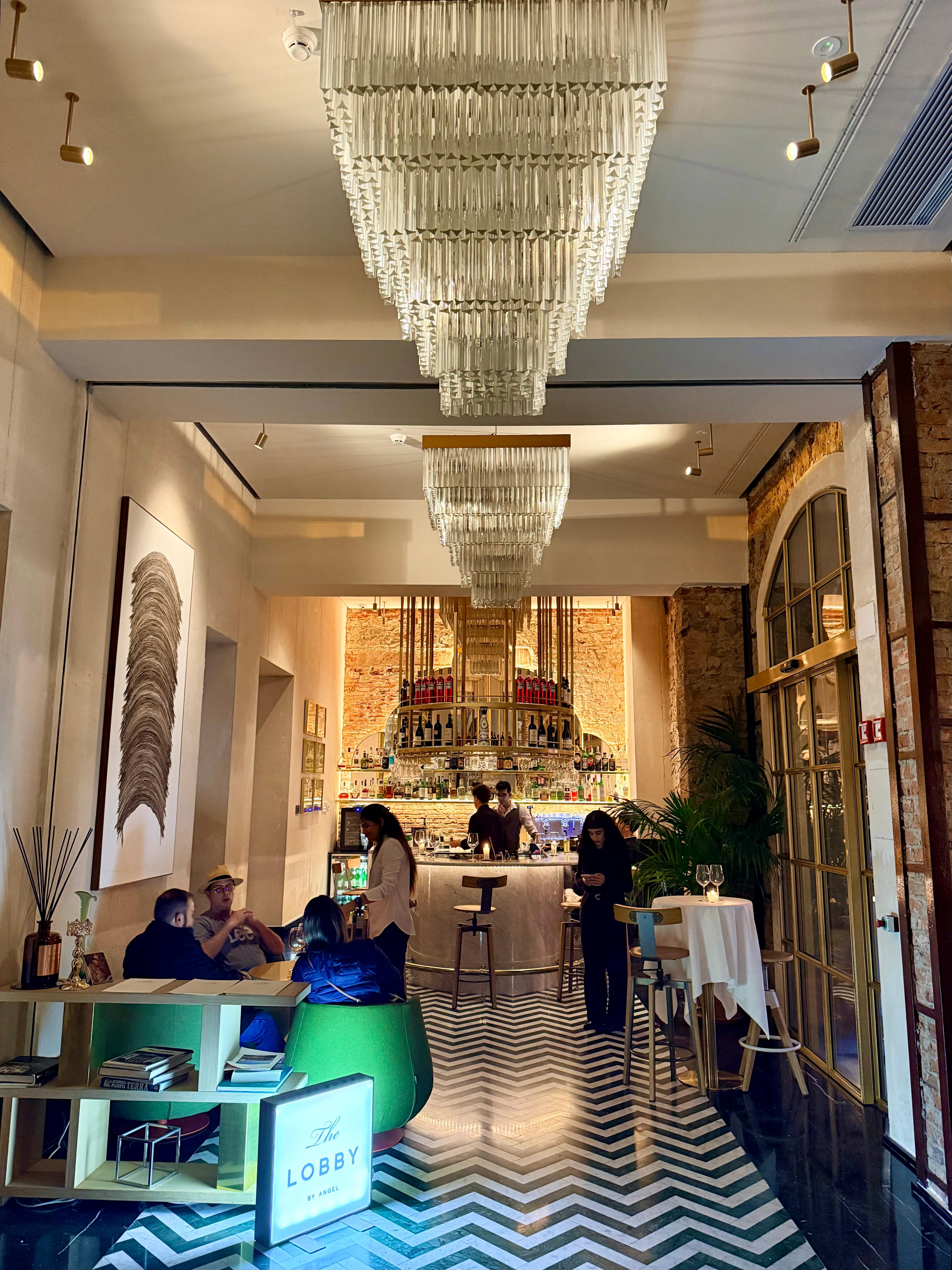 Lobby area.
