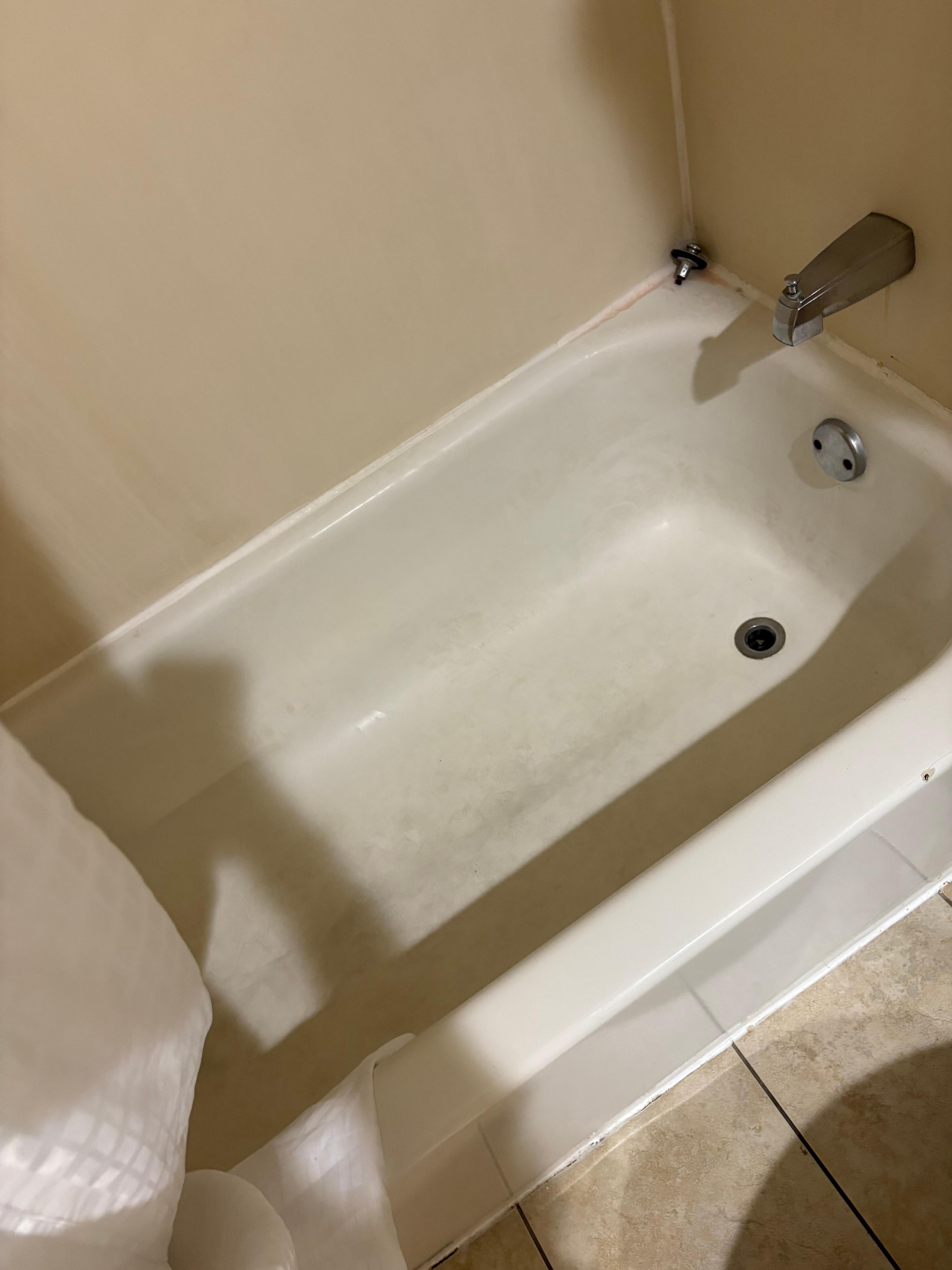 New room restroom (also dirty)