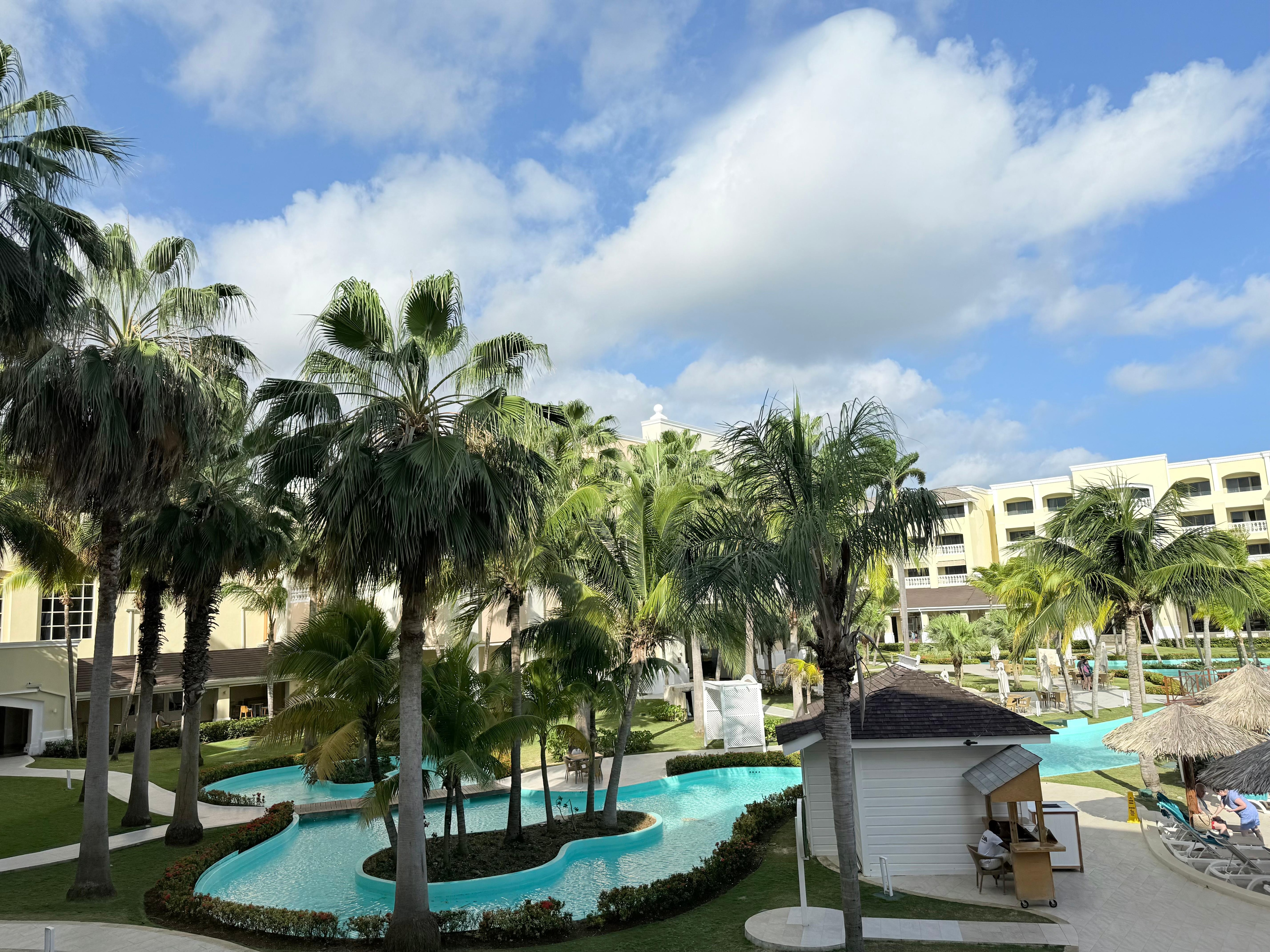 View from a room with sea view (additional charges may be needed).