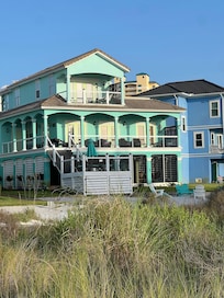 View of the house from the dock