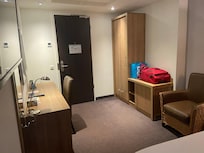 From bathroom to door