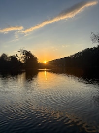 Sunset on the lake