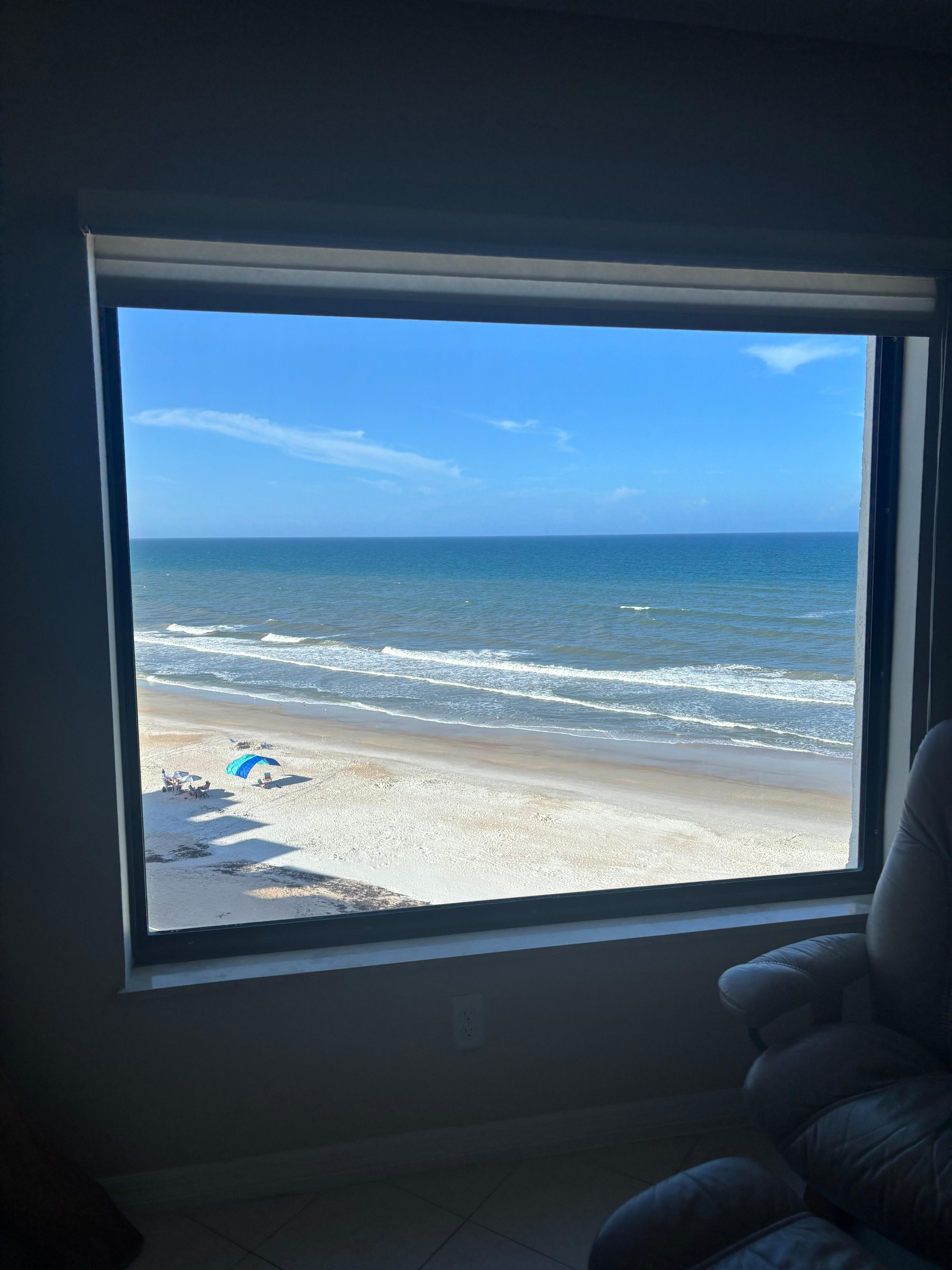 View from living room
