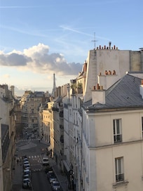 Utsikt fra rommet...