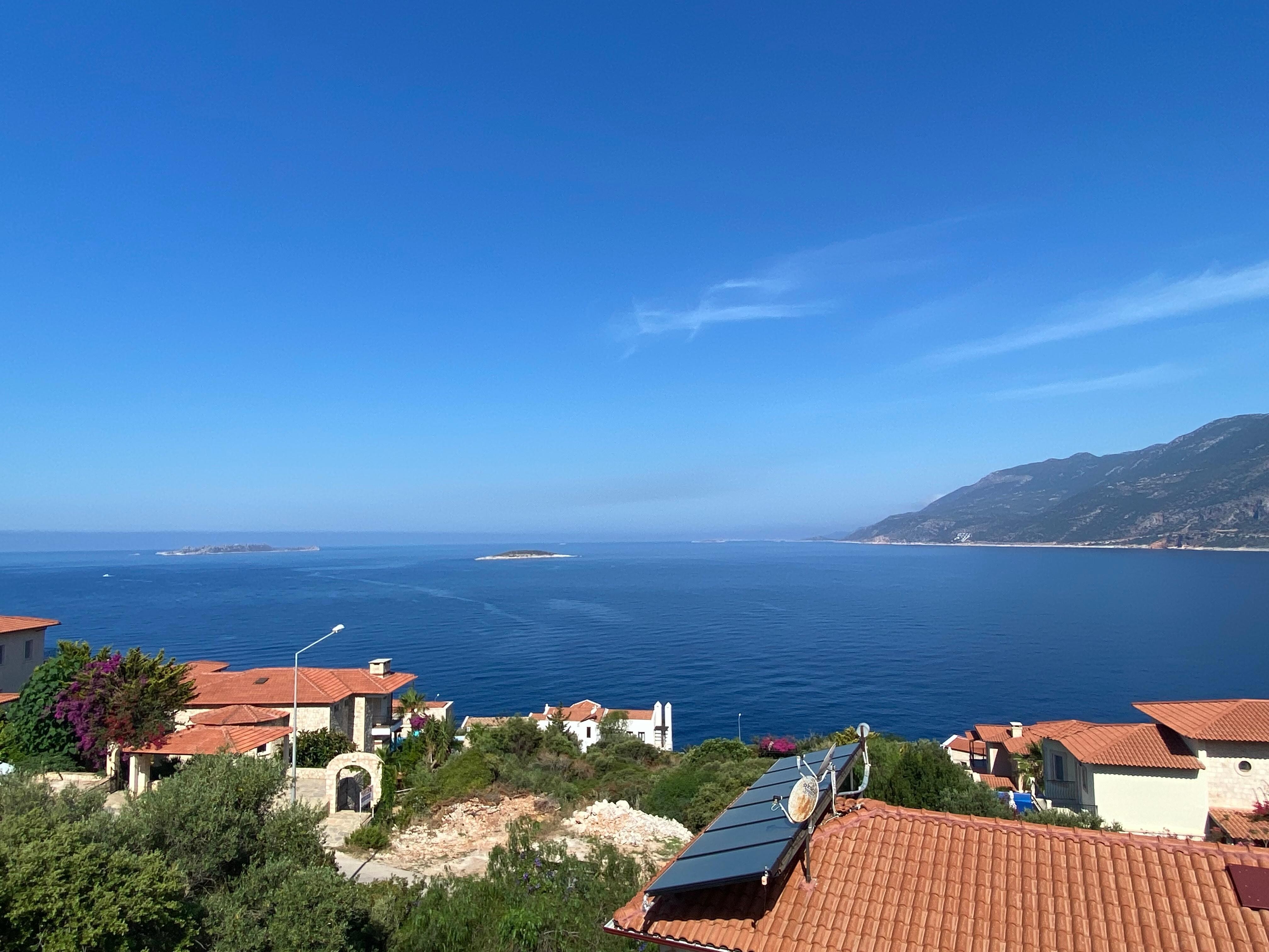 View from room at daylight 