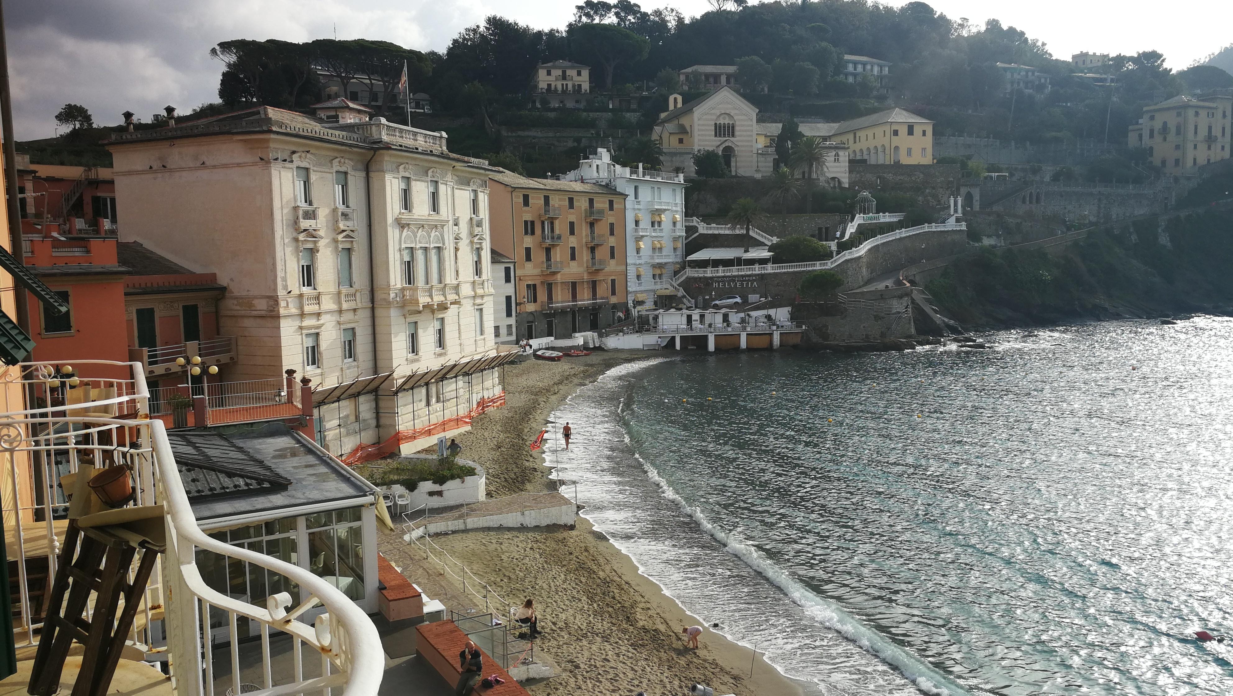 Vista dal balcone