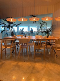 Hotel restaurant for breakfast and dinner