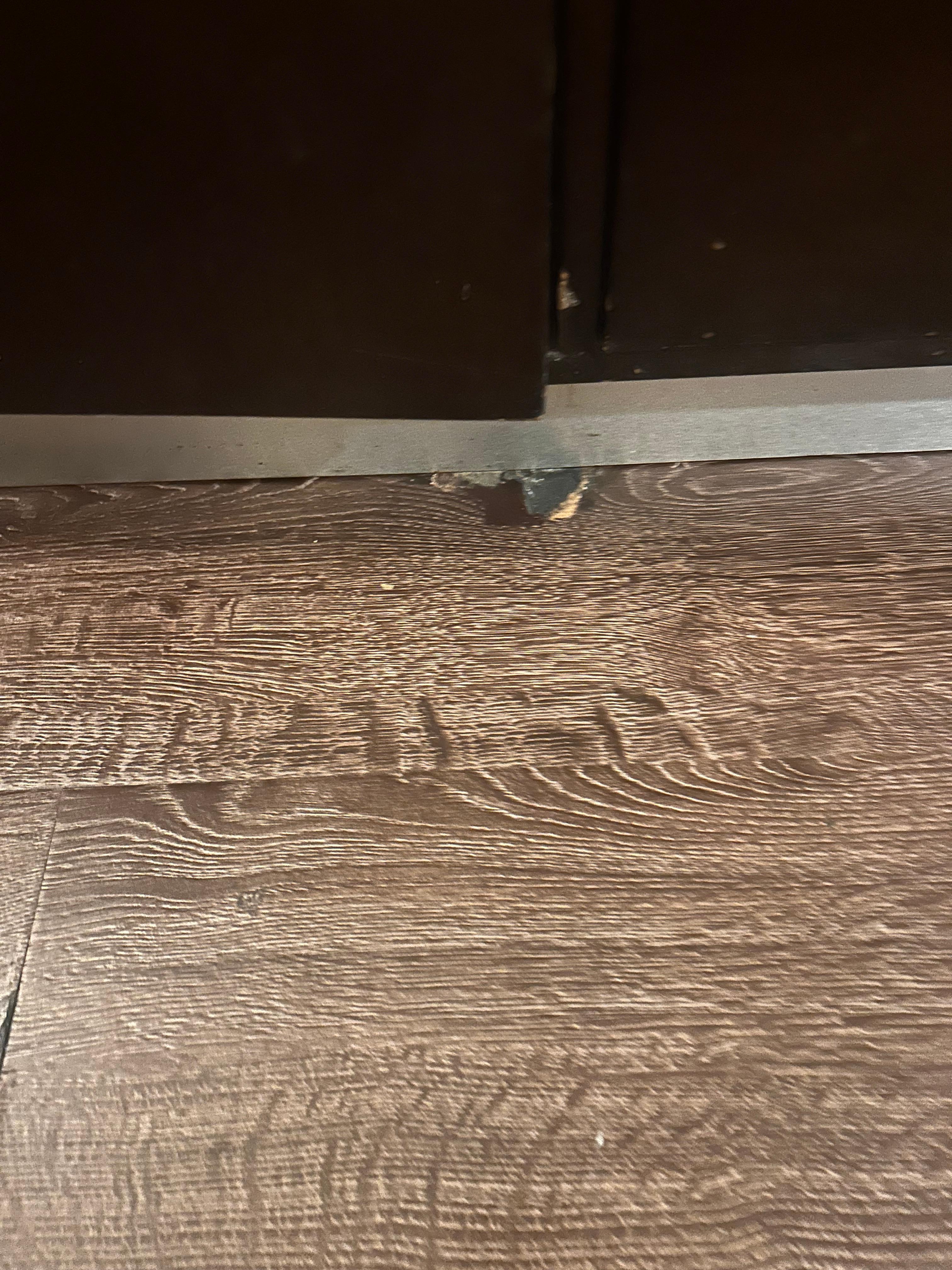 Holes in the floor