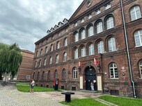 Polska post kontors museet från andra världskriget