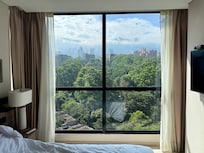 View from bed.