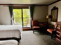Our room looking toward the balcony