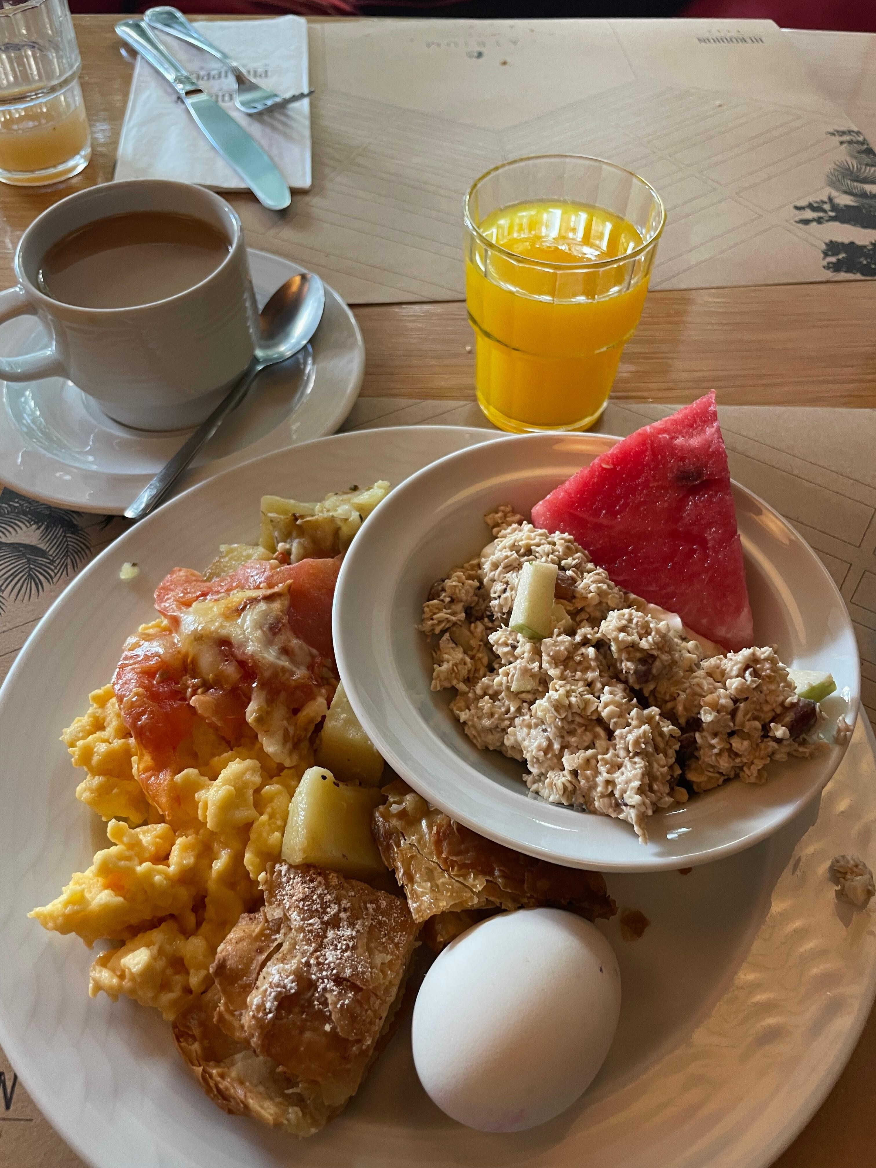 Daily Breakfast Buffet was fresh and had a large variety. 