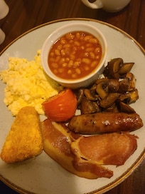 Breakfast english -
The food was ok 3.5*