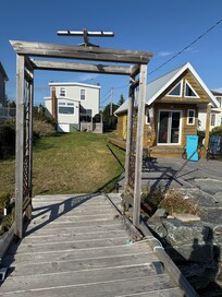 View of house from jetty