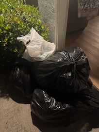 Random drop off of unnecessary supplies and no blankets