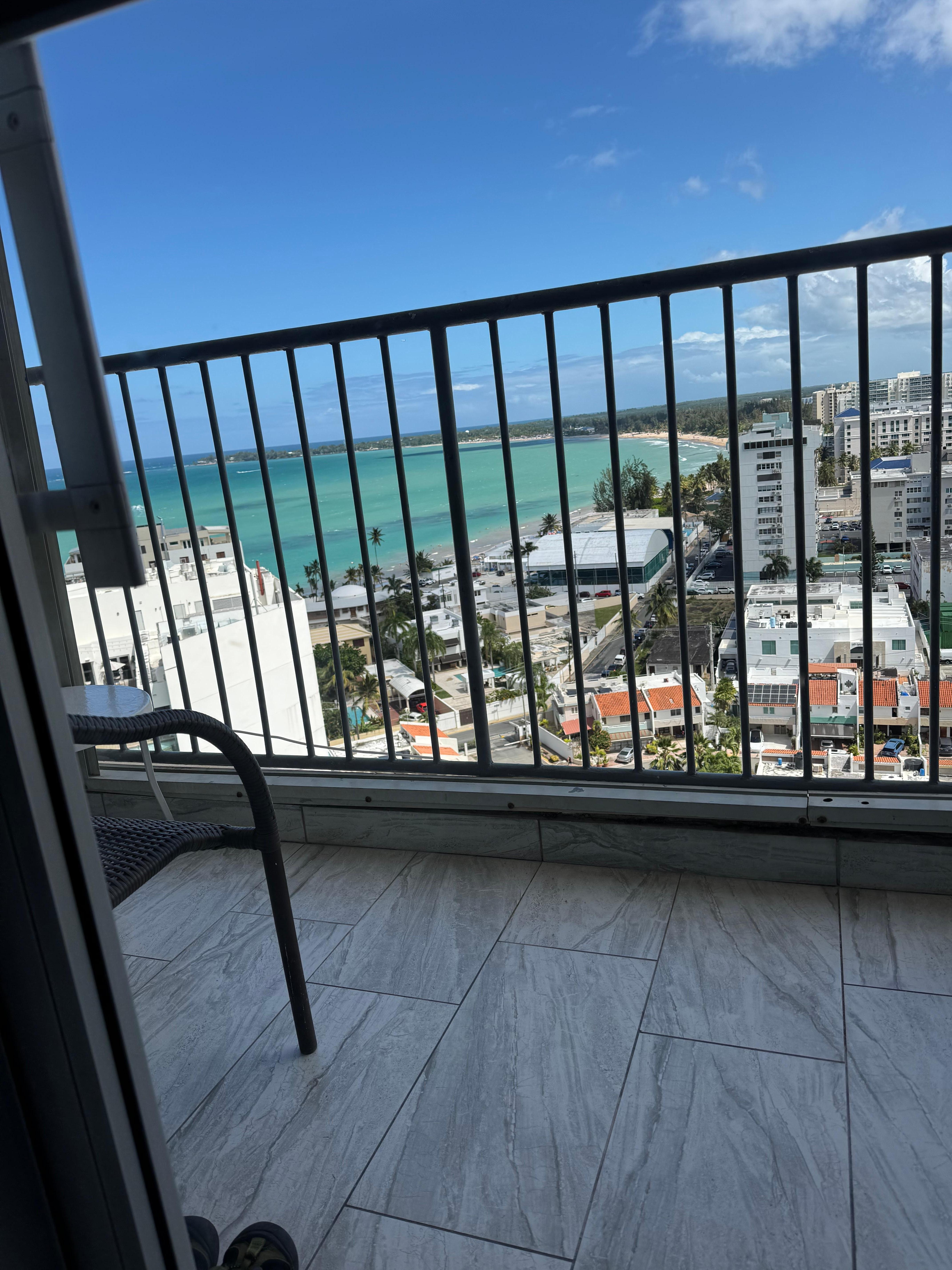 The view from our room