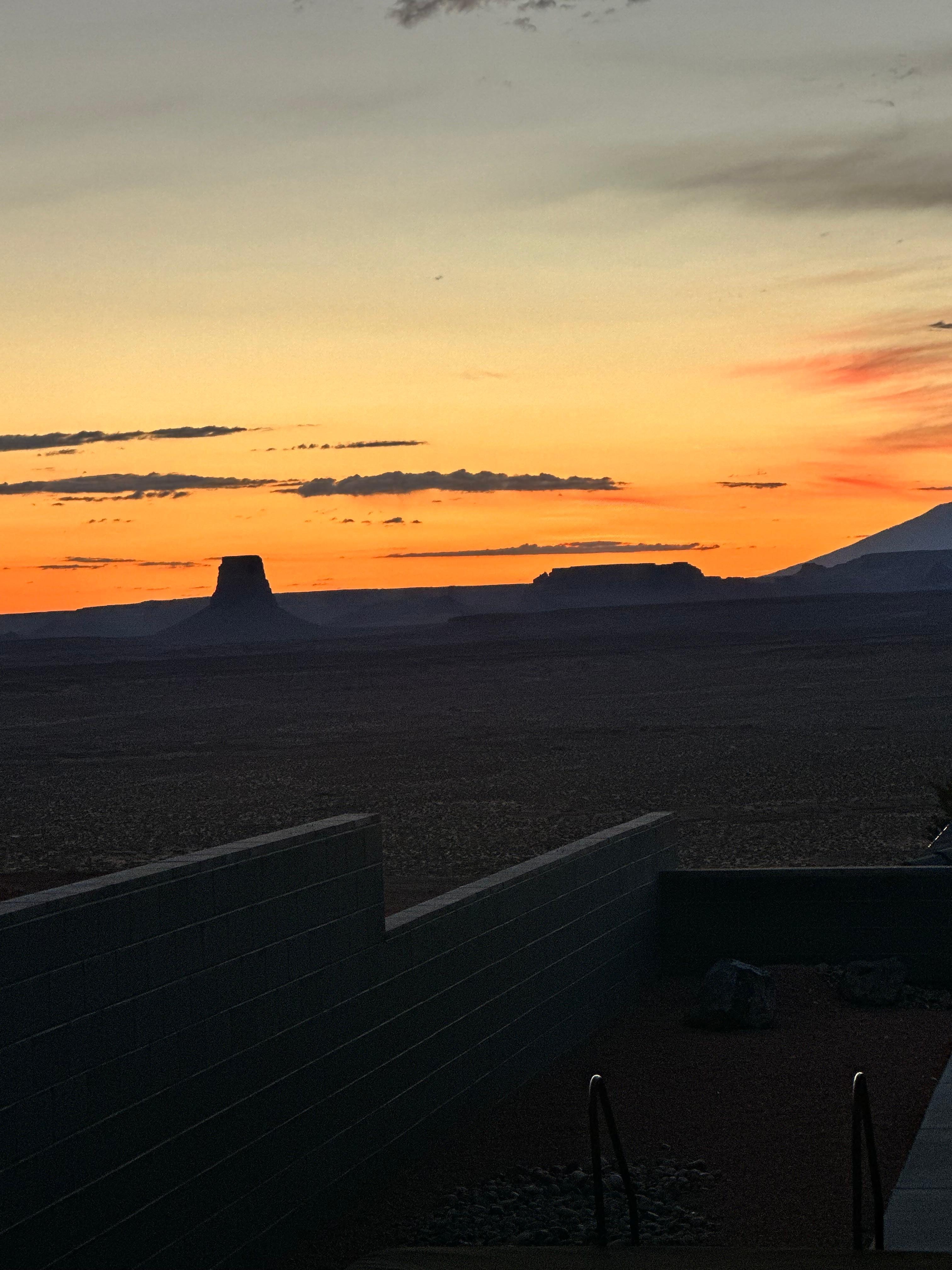 Great sunrise view from Patio