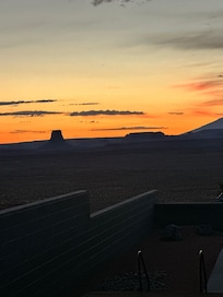 Great sunrise view from Patio