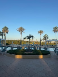 Family pool- where we were every afternoon!