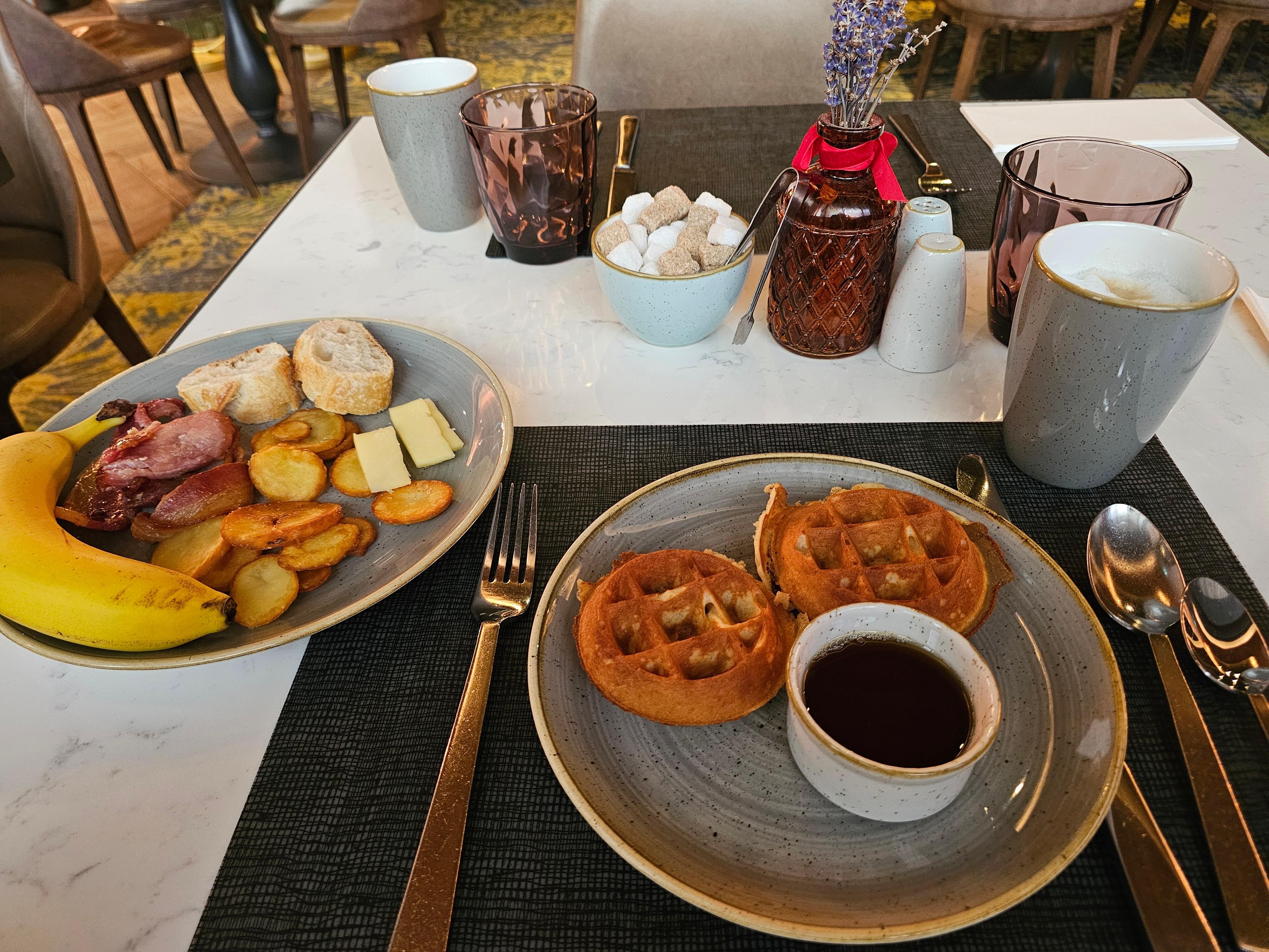 Buffet breakfast every morning