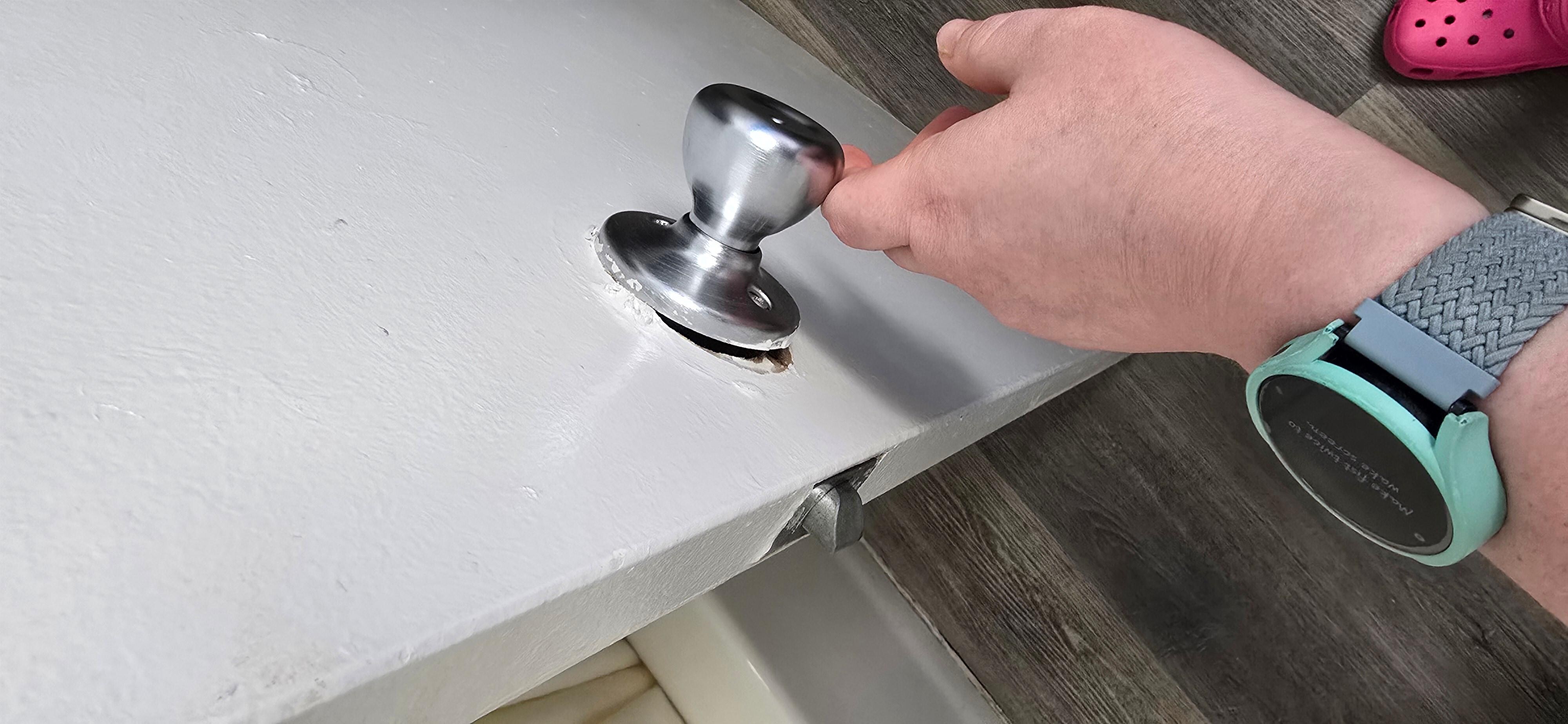 Bathroom door