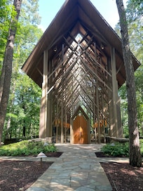 Wedding chapel at gardens