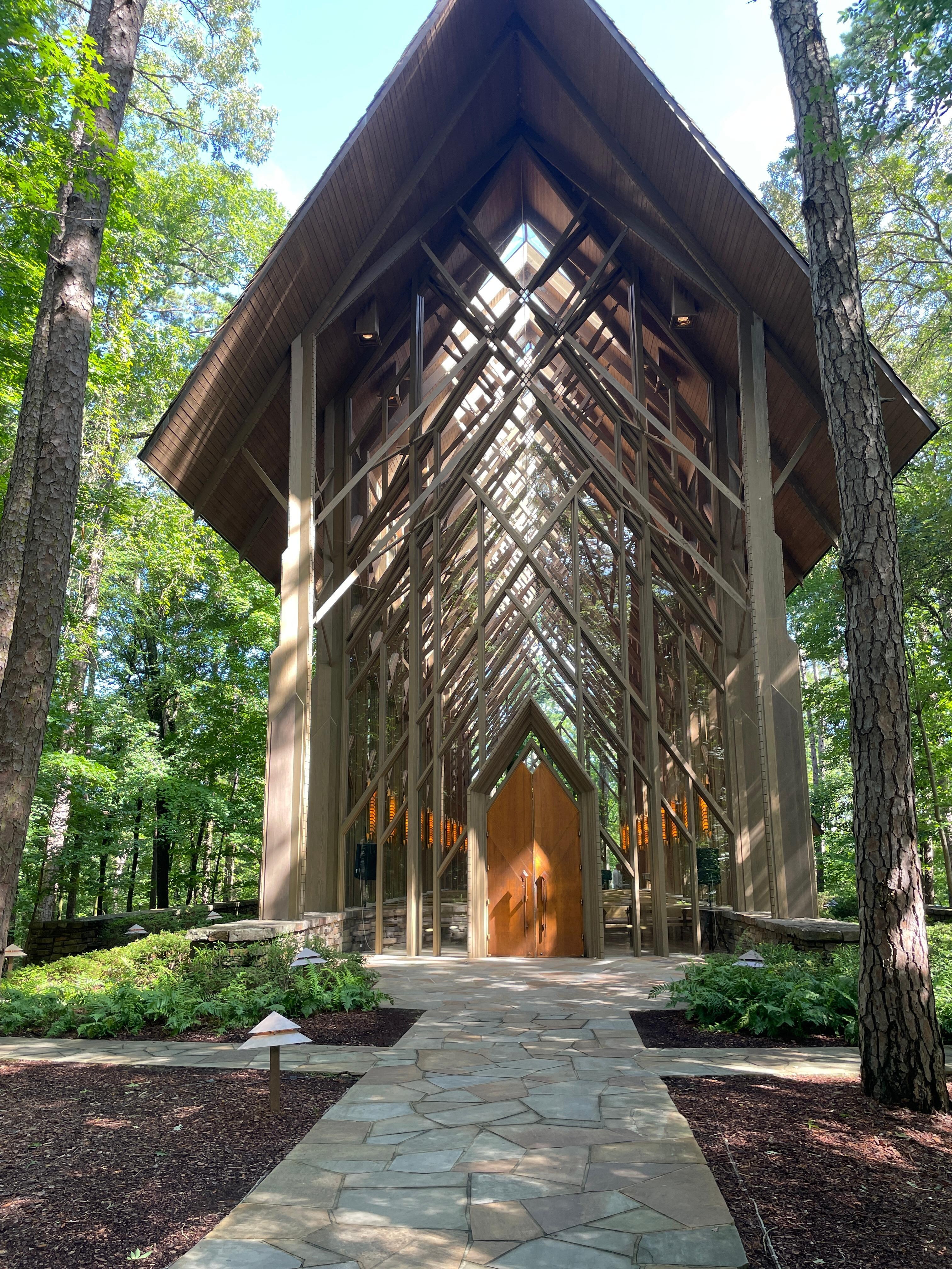 Wedding chapel at gardens
