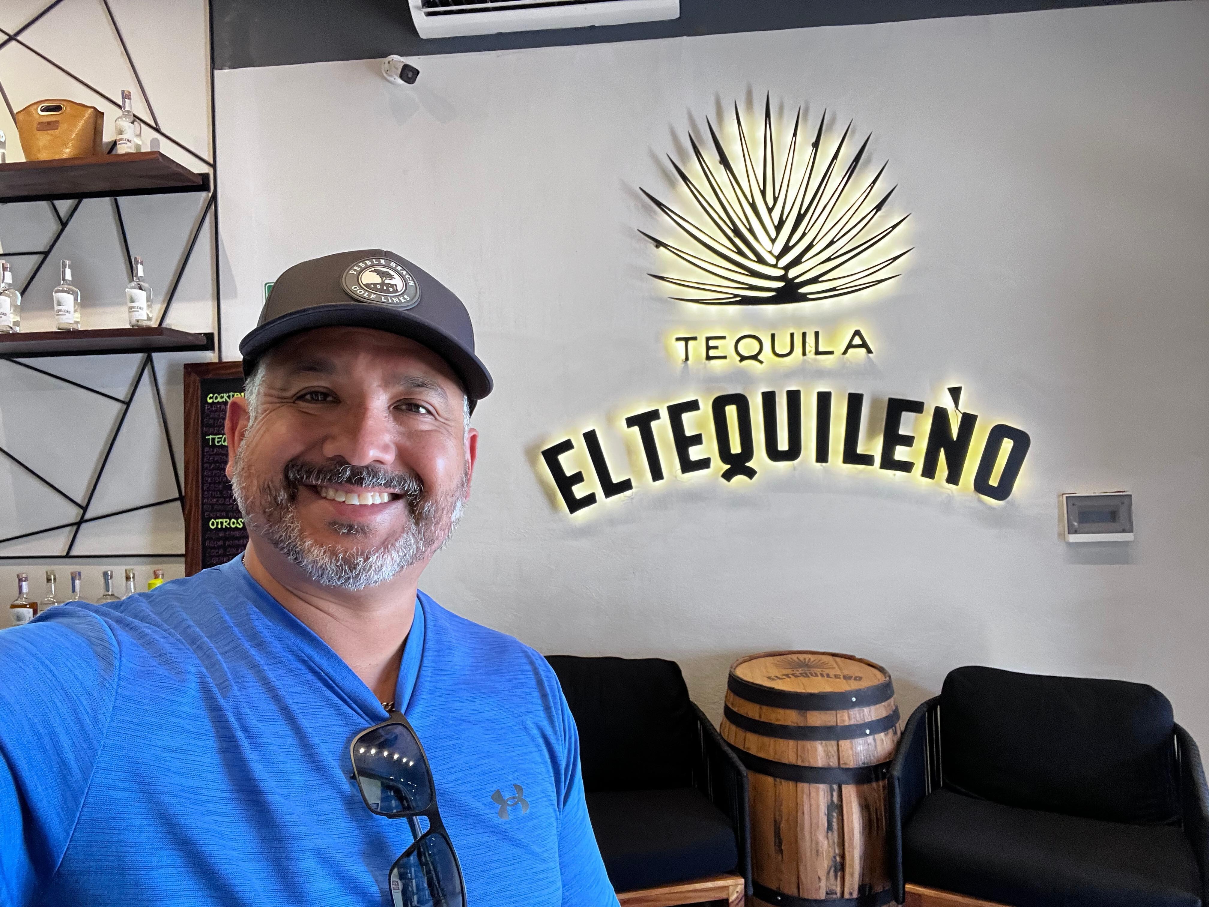 Tequila gift shop across the street from hotel. 