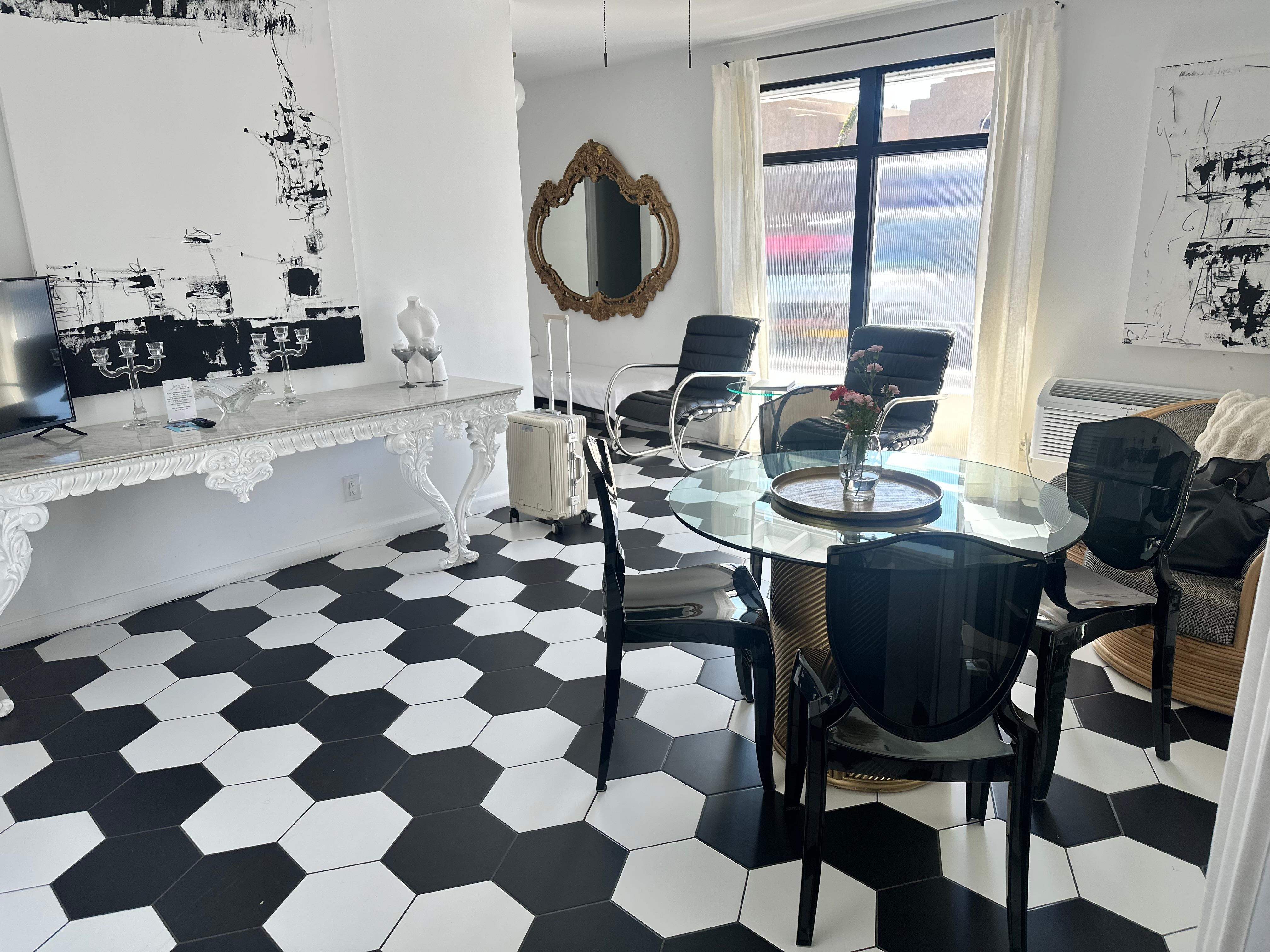 The 2 bedroom suite is spacious and so cute! 