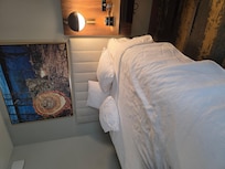 Bed one - comfortable, clean.