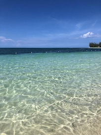 Crystal clear water!