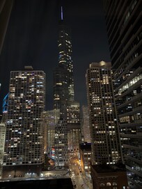 These are the view from the left side of my room ( City view corner suite).