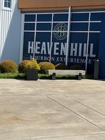 We visited several distilleries. Heaven Hill let us fill our own bottles, That was fun.
