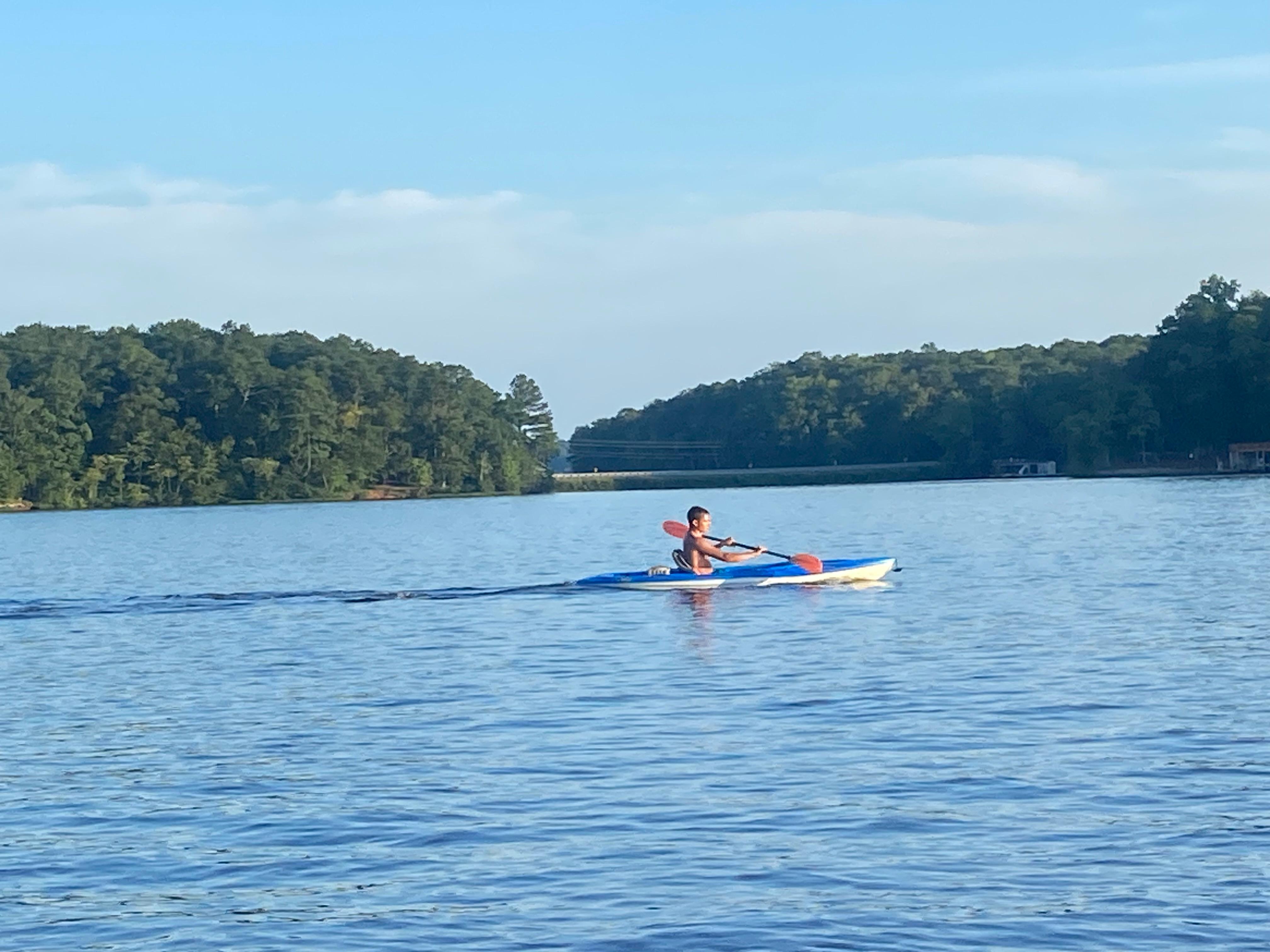 Kayak peacefulness