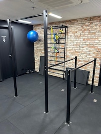 parallel bars in the gym?