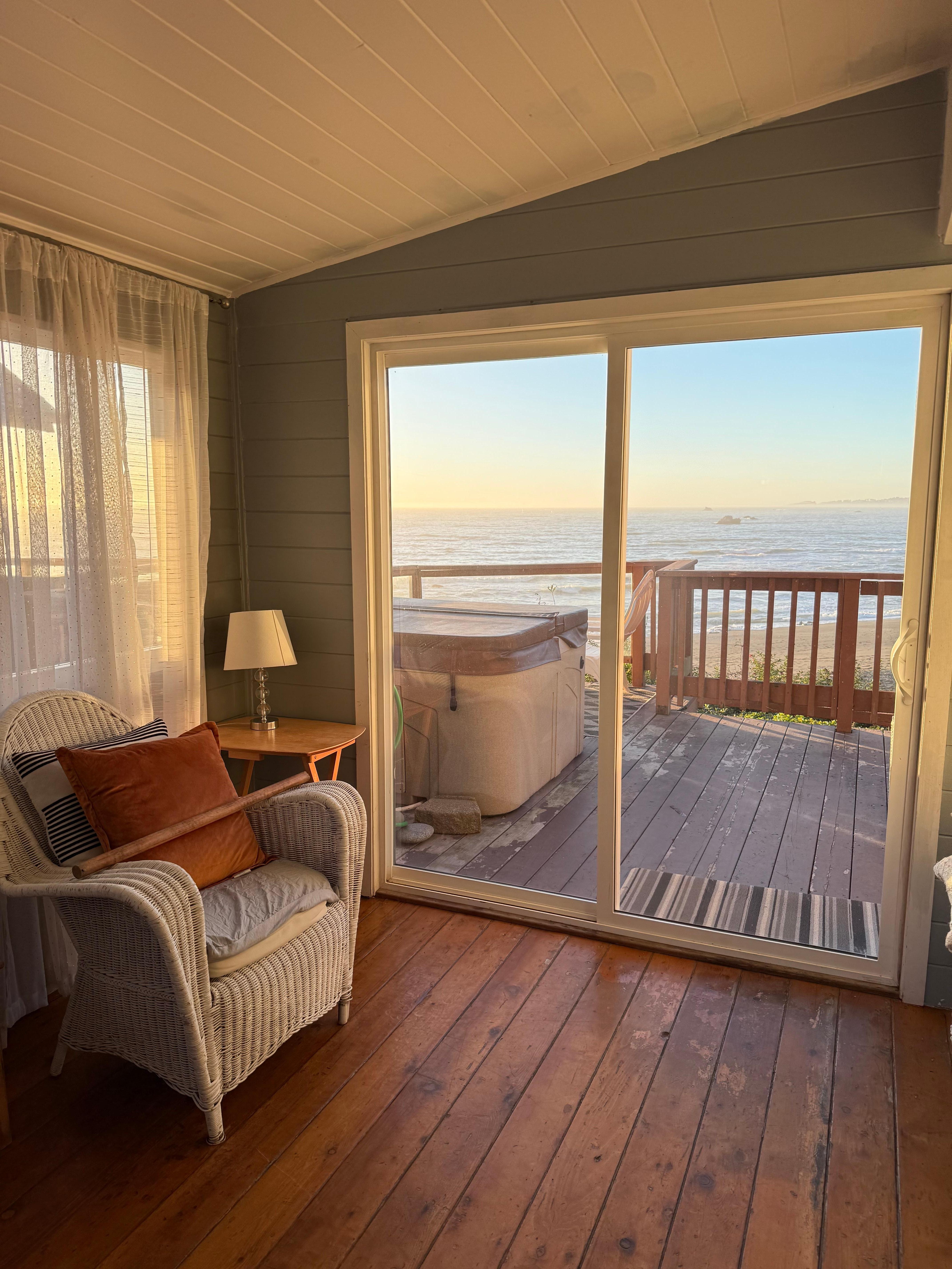 The back half of the room you walk into from the entrance