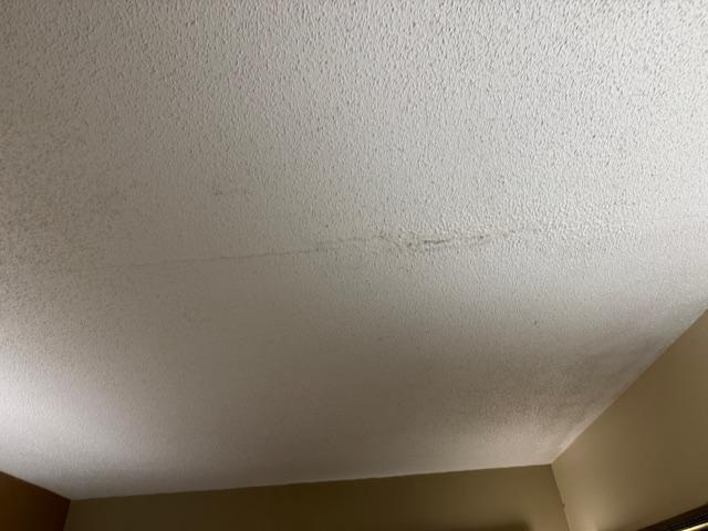 Main room ceiling needed to be redone. 