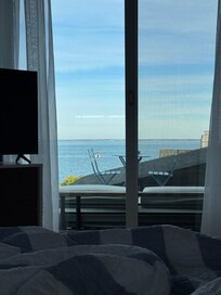This was our view from the master bedroom