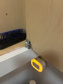 Mirror hinge bad shape broken!