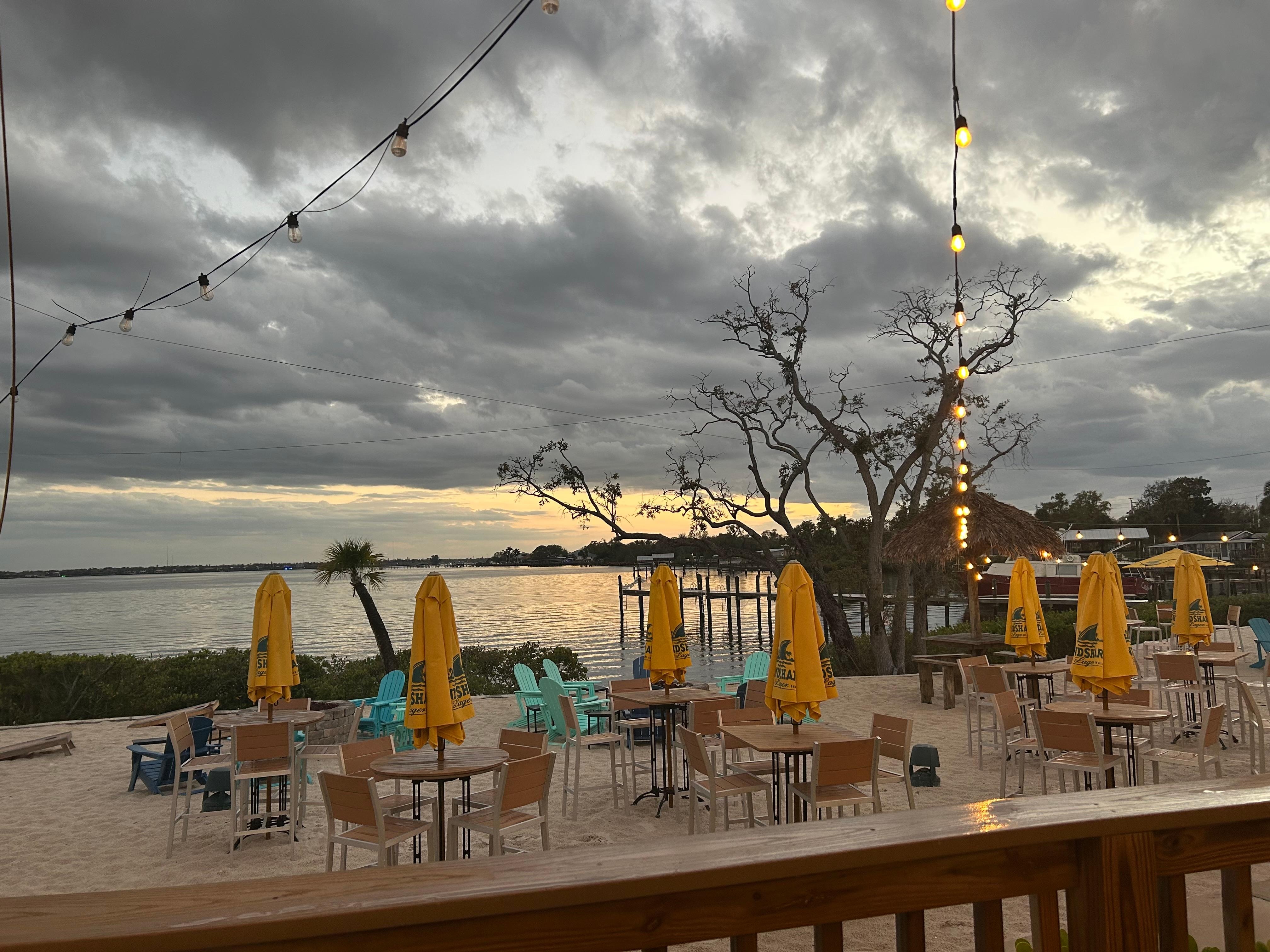 Restaurant just down the road.