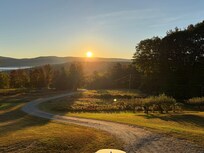 Sunrise is also amazing here.